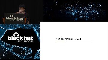 Black Hat USA 2016 Ouroboros Tearing Xen Hypervisor With the Snake