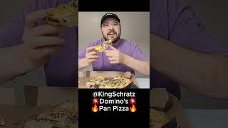 Trying @KingSchratz Dominos Pan Pizza 🔥