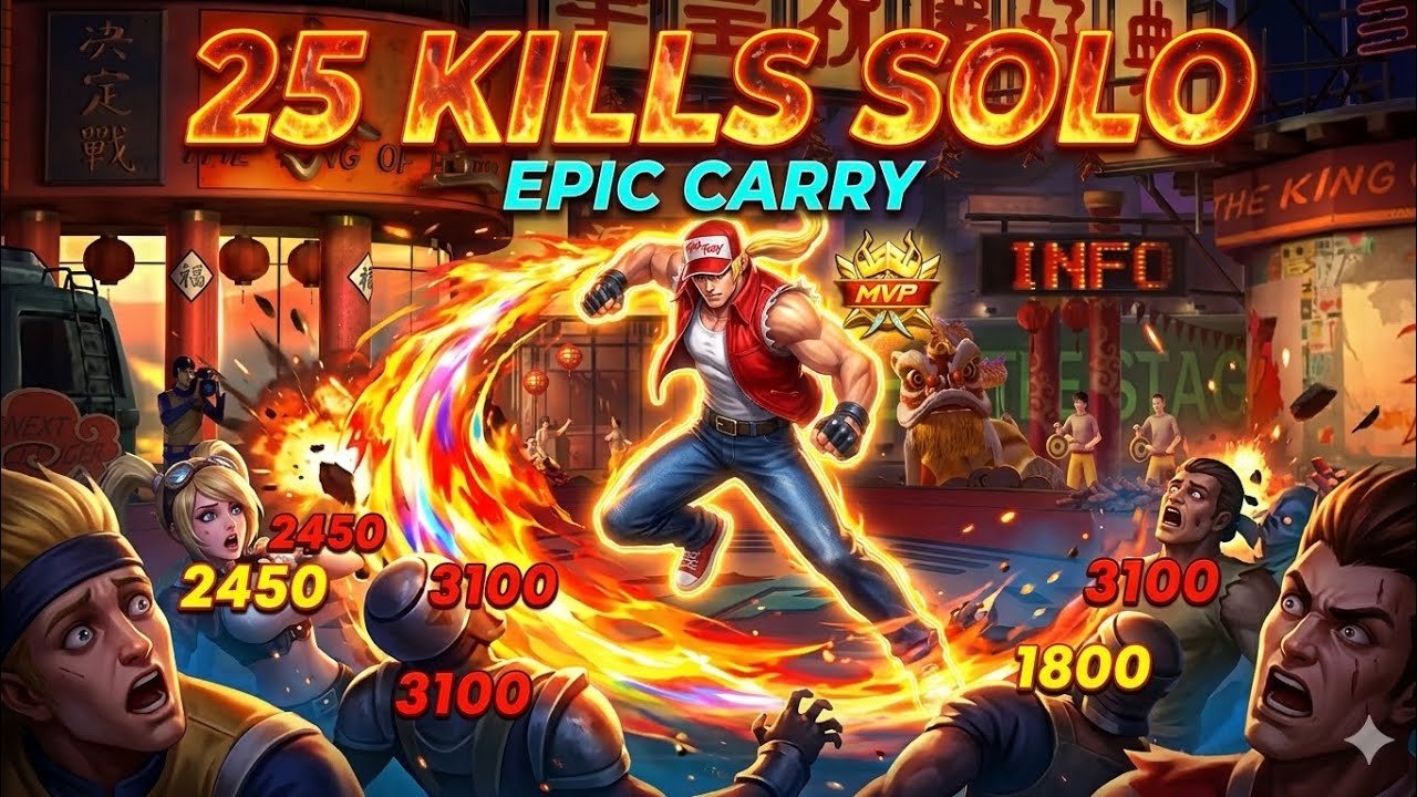 25 Kill Solo Match 😈 Clutch & Carry | Insane Gameplay