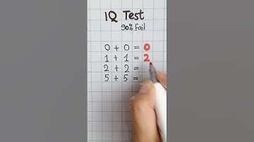90% of people fail in this IQ test/Check yours IQ ✨