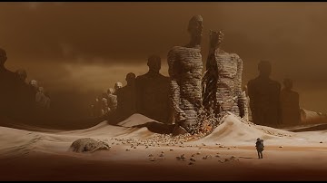 3D Process Demo for Concept  : Desert Grave