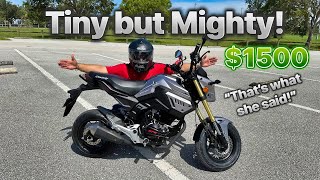 I Bought The StepUp 2023 Honda Grom Clone  RPS Condor 150  60MPH+