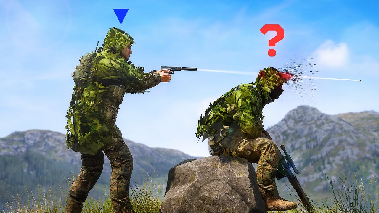 Троллинг ничего не подозревающих снайперов в Arma Reforger!