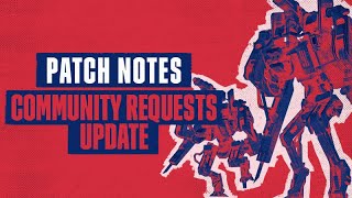 The Community Requests Update is Great