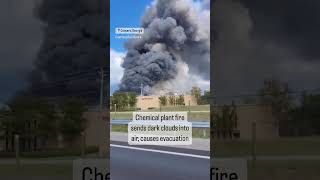 Chemical plant fire prompts evacuation in Atlanta, Georgia