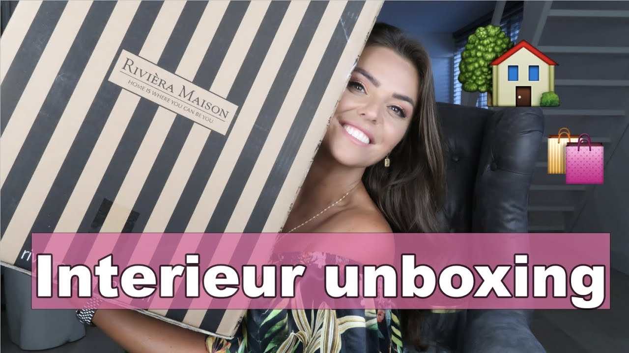 beautycon HOME DECORATIE UNBOXING | Laura Ponticorvo | RIVIERA MAISON
