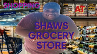 COME SHOP WITH ME AT SHAWS GROCERY STORE. 🍇🍎🍏🍌 🥒🫑 I AM TRYING TO BE HEALTHIER. OMG 😱 I DIDN'T GET...