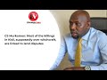 CS Murkomen: Most of the killings in Kisii, supposedly over witchcraft, are linked to land disputes