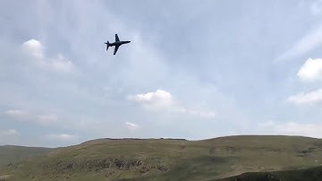 pair of Hawk t1 aircraft in mach loop 16/05/19