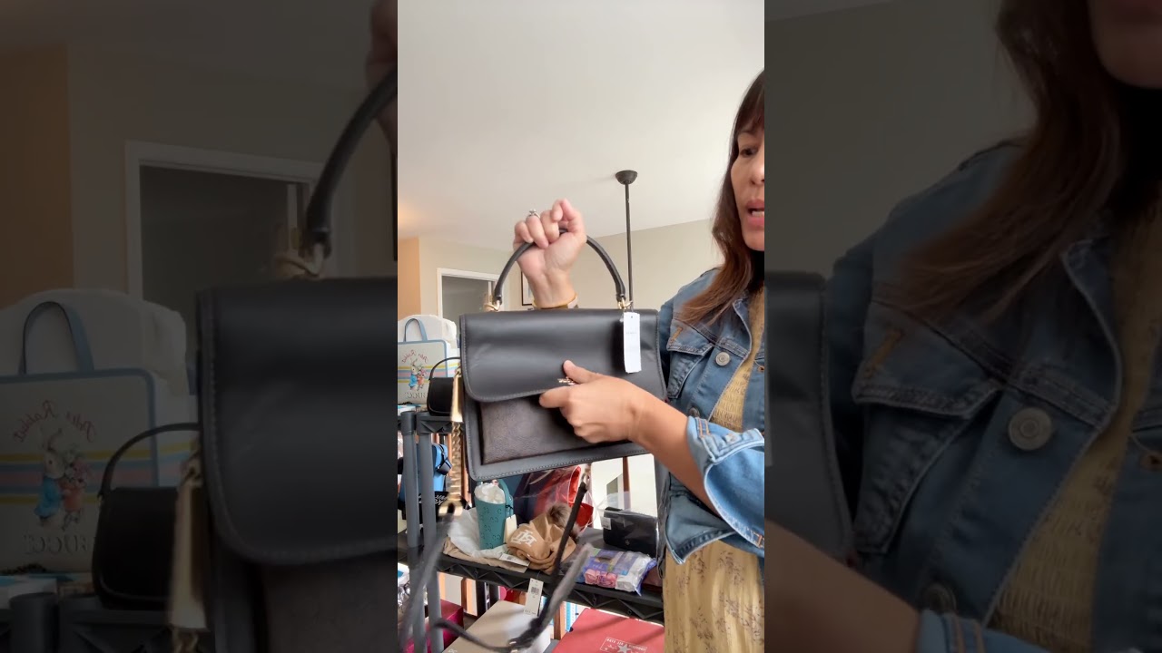 Klaire top handle crossbody 