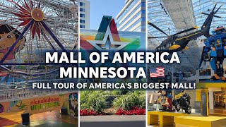 MALL OF AMERICA MINNESOTA 🇺🇸 | FULL TOUR OF AMERICA’S BIGGEST MALL!