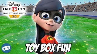 The Incredibles Disney Infinity 3.0 Toy Box Fun Gameplay with Violet