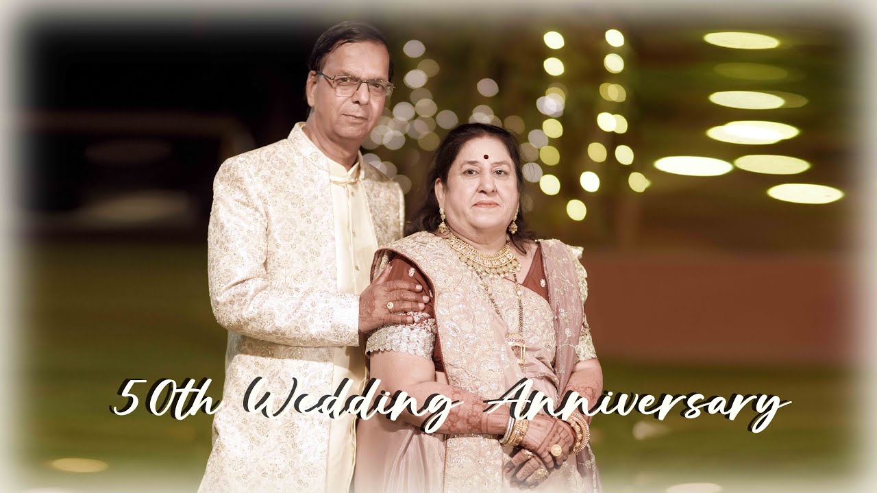 50th Wedding Anniversary Celebration | Golden Jubilee Celebration