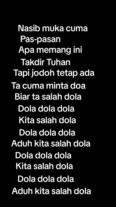 Lagu dola dola #short