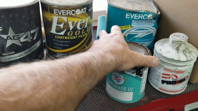 Evercoat Garage Pro Series White Glazing & Spot Putty Auto Body Filler 13  oz