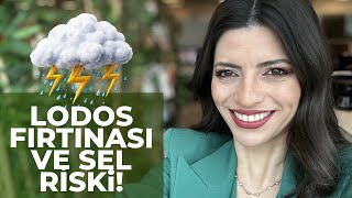 Lodos Firtinasi Ve Sel Ri̇ski̇