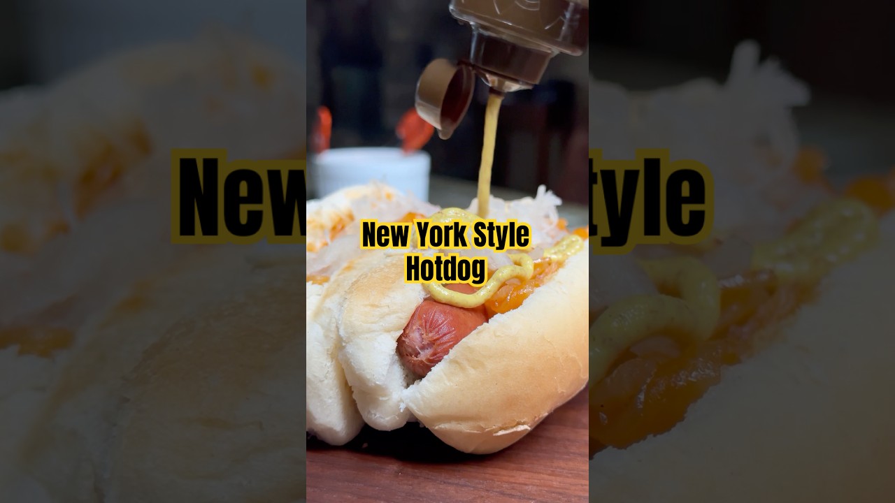 New York Style Hotdog! 