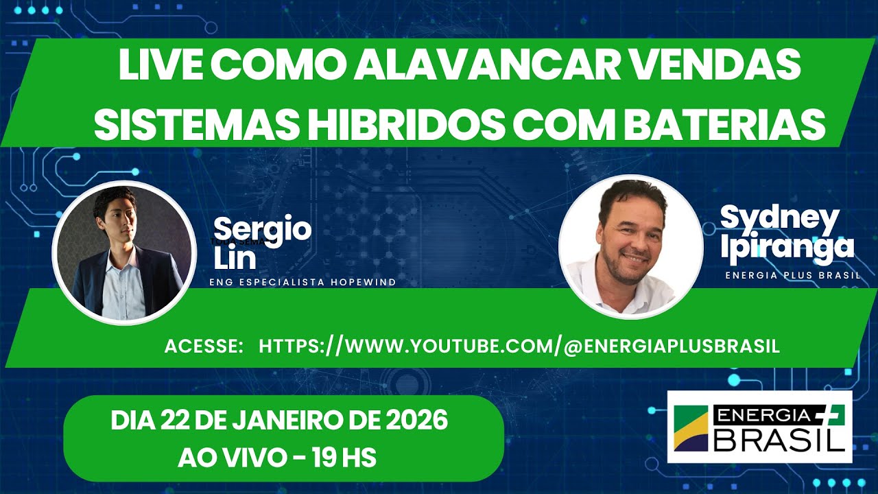 LIVE COMO O BESS PODE ALAVANCAR AS VENDAS DO INTEGRADOR - YouTube