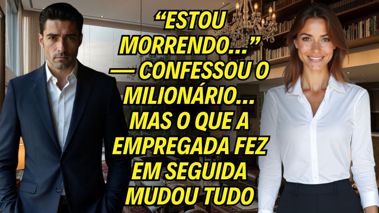 “Estou Morrendo…” — Confessou O Milionário… Mas O Que A Empregada Fez Em Seguida Mudou Tudo