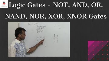Logic Gates - Description of NOT, AND, OR, NAND, NOR, XOR, XNOR gates | Digital Electronics