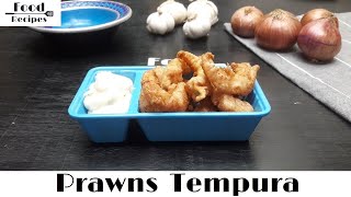 Prawns Tempura | Shrimp Tempura | Batter Fried Prawns | Crispy Fried Prawns | Food Recipes