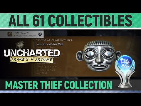 Master Thief Collection Trophy • Uncharted 3: Drake's Deception Remastered  •