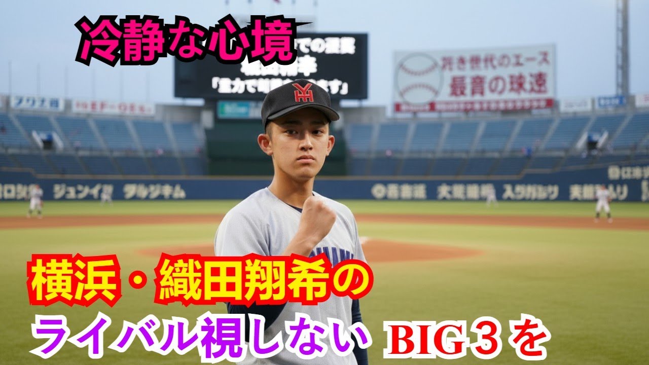 【センバツ注目】横浜・織田翔希が語る！「BIG３（菰田・末吉）をライバル視しない」冷静な王者の心境と滑り込み選抜の真実