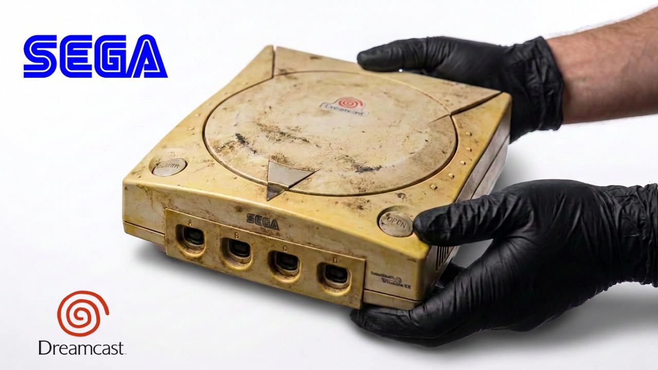 I Restored and Updated This Junk Sega Dreamcast - YouTube