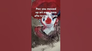 Thumbnail of :( #art #drawing #painting #clown #circus #music #blue #red