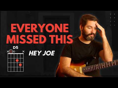 Everyone Teaches This Hey Joe Chord Wrong