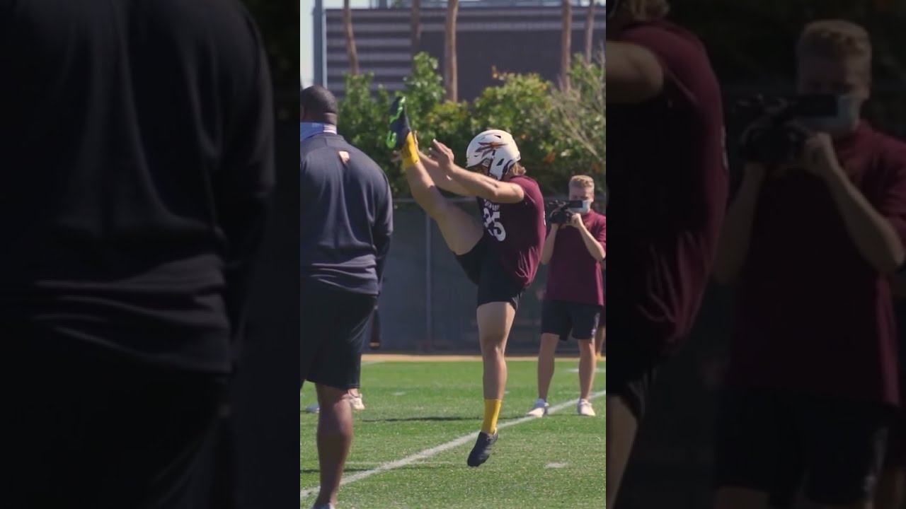 BLASTED All Pac-12 D1 College Punter Slomo Film (Arizona State)🔱HANGTIME BLASTED All Pac-12 D1 College Punter Slomo Film (Arizona State)🔱HANGTIME