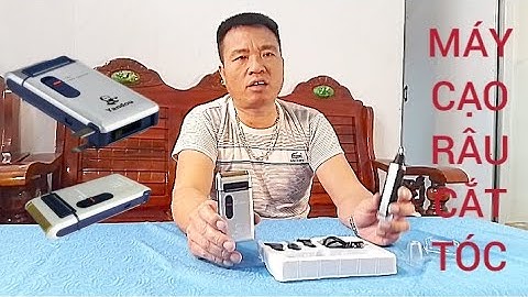 MÁY CẠO RÂU CẠO KHÔ TÔNG ĐƠ CẮT TÓC ĐA CHỨC NĂNG