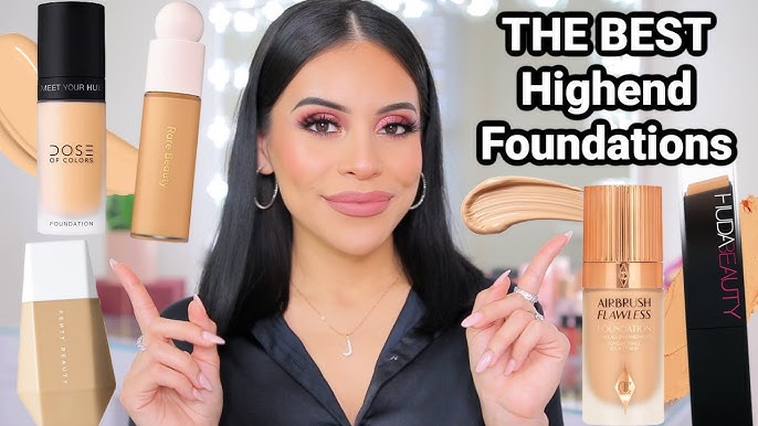 TOP 5 FOUNDATIONS OF 2022! YEARLY BEAUTY FAVORITES!! 