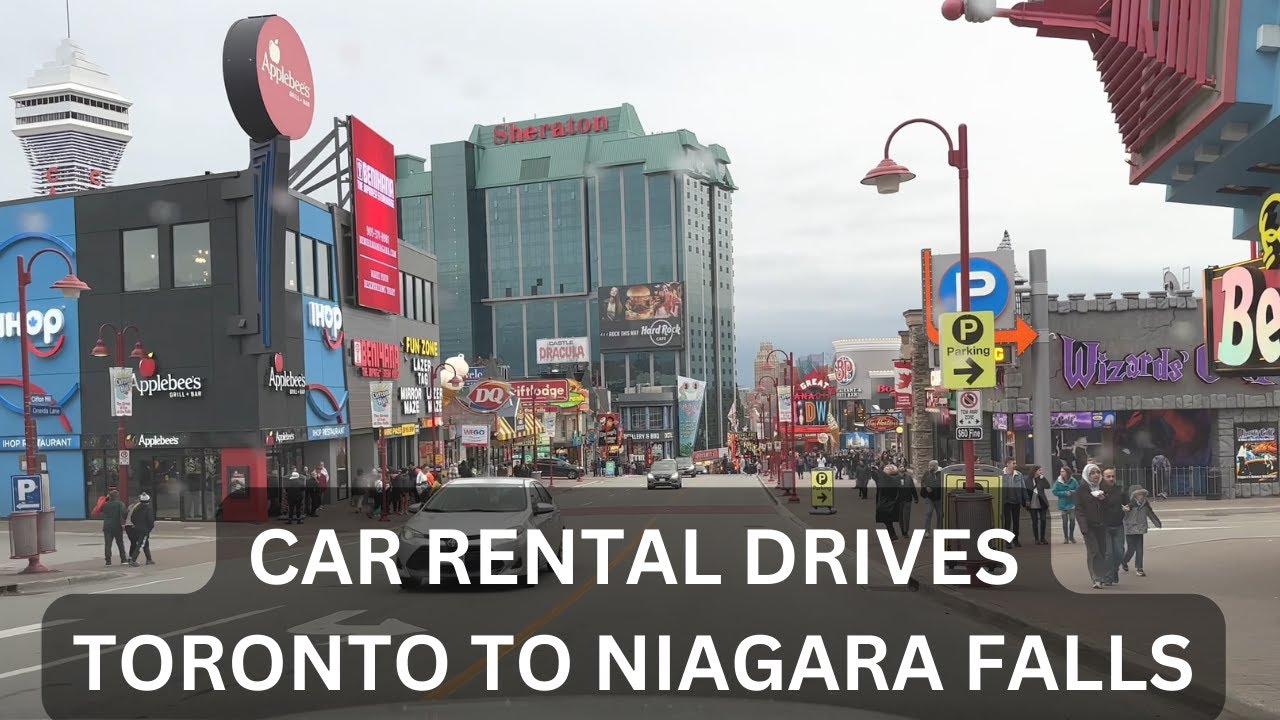 Toronto to Niagara Falls Drive New Diamond Interchange Outlet