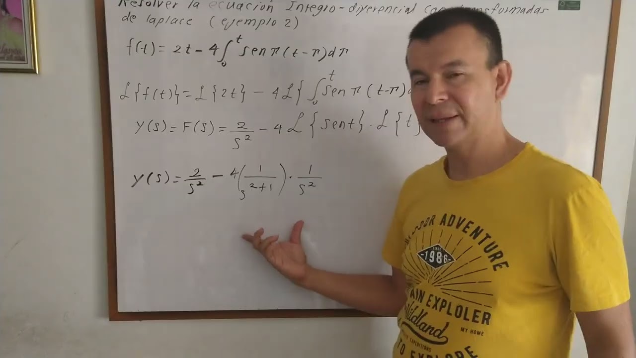 ECUACIÓN INTEGRO-DIFERENCIAL ( EJEMPLO DOS)