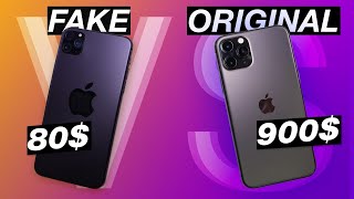 FAKE IPHONE 11 VS REAL COMPARISON