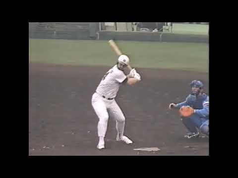 バース ホームラン R バース 阪神タイガース 甲子園 日本シリーズ 1985年 阪神 VS 西武