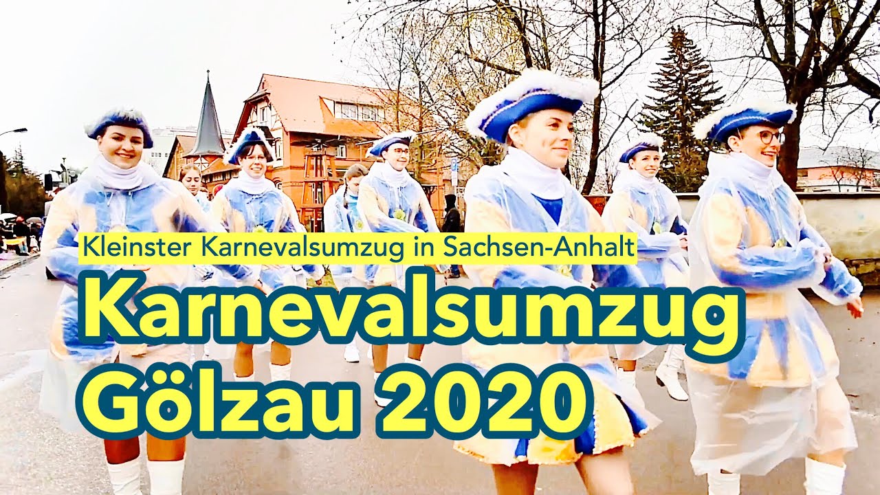 Karnevalsumzug Gölzau 2020