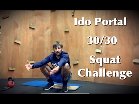 Ido Portal 30/30 squat challenge