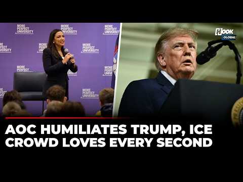 ‘So Unsuccessful They Had To Leave…’: AOC’s Brutal Roast Of Trump And ICE Brings The House Down