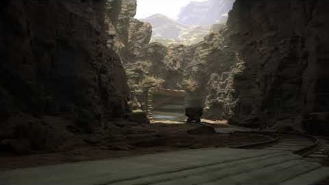 Abandoned Mine Entrance Environment UE5