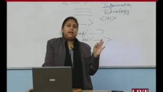 Rajasthan ICT Satellite Education Computer Class  HTML 07 dec 2016