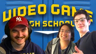 Jschlatt Reacts to VGHS  Season 2 (E1) ft. Freddie Wong and Ted Nivison