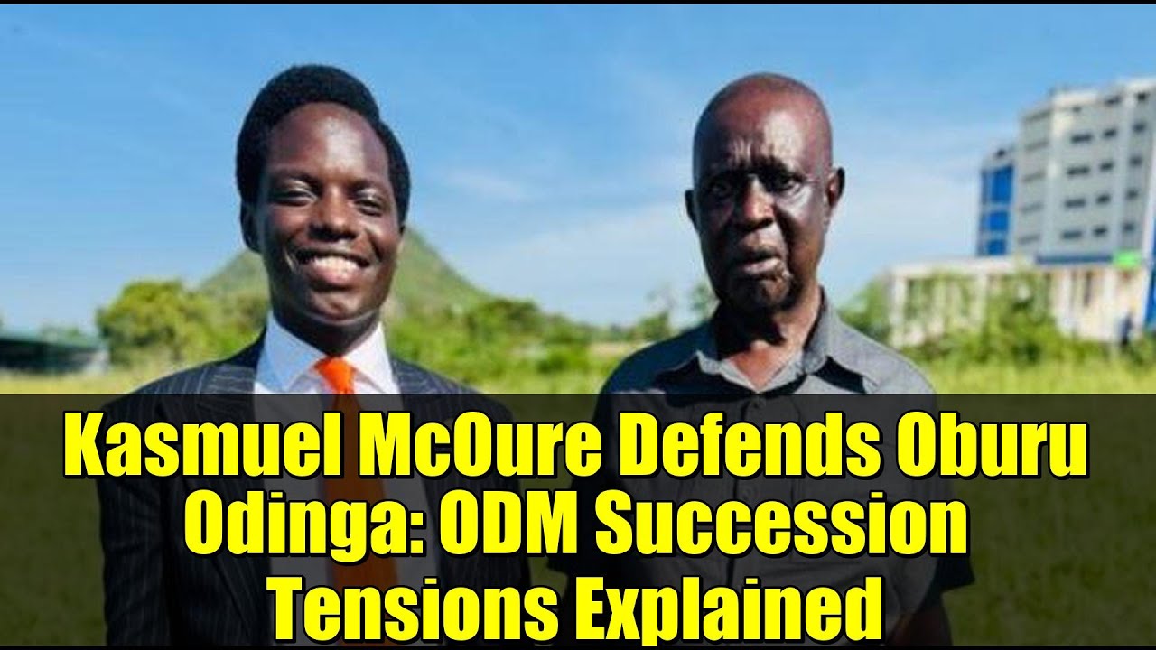 Kasmuel McOure Defends Oburu Odinga: ODM Succession Tensions Explained
