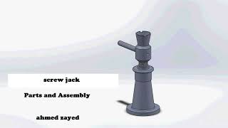 screw jack solidworks ( parts and assembly ) Wealth