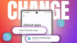 How to Change Default Digital Assistant App | Change Voice Assistant App in 3 seconds on Samsung screenshot 1