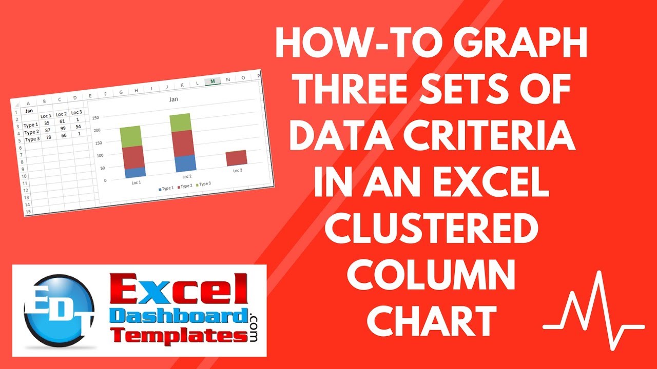 Stacked Column Chart With Three Sets Of Data