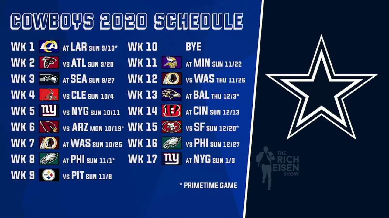 FOX Sports’ Joe Buck on the Cowboys’ 2020 Schedule; Dak's Contract