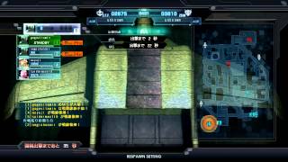 機動戦士ガンダム バトルオペレーション ガンダムLV6 20140916 無人都市 讓了好多刀阿