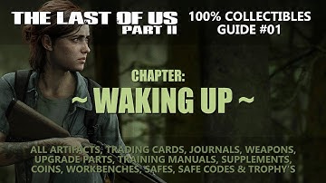 THE LAST OF US Part II - "Waking Up" (100% Collectible Location Guide #01)
